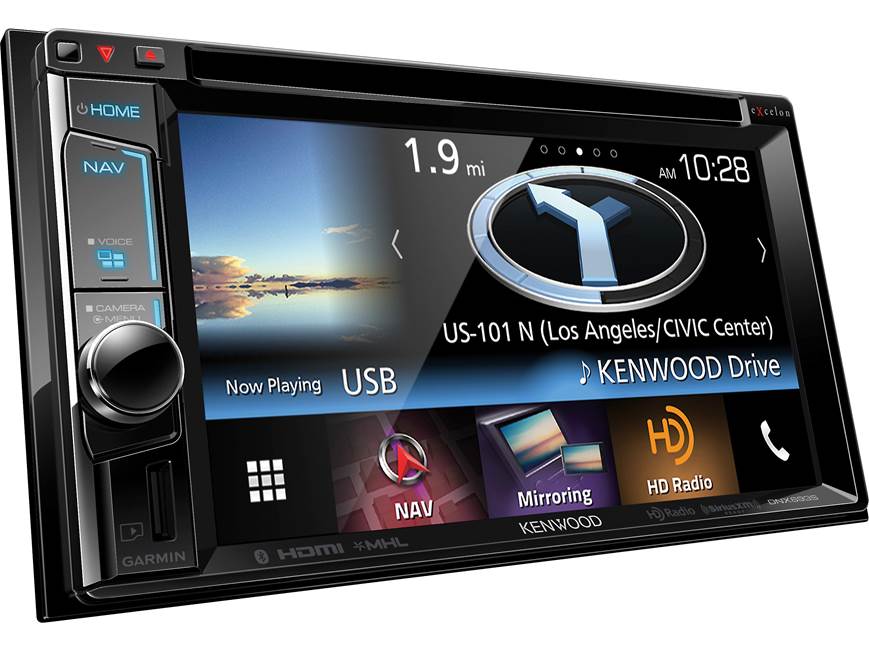 Kenwood Excelon DNX693S Navigation receiver at Crutchfield