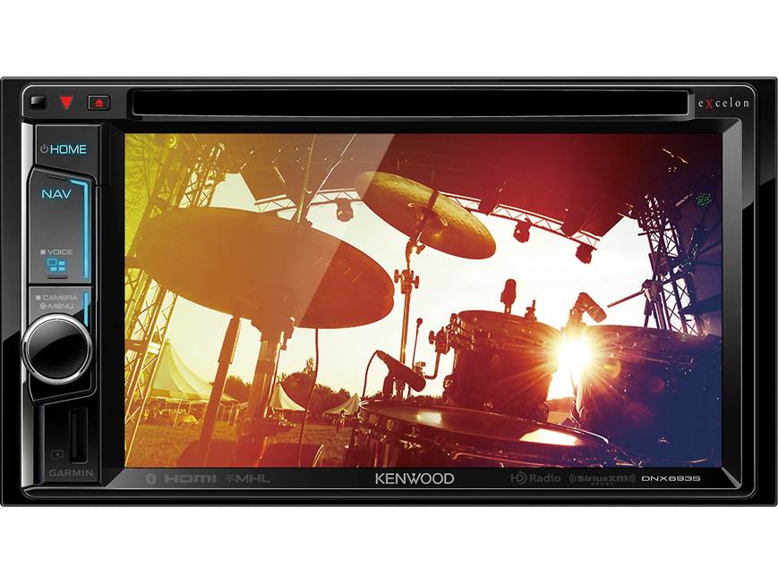 Kenwood Excelon DNX693S Navigation receiver at Crutchfield