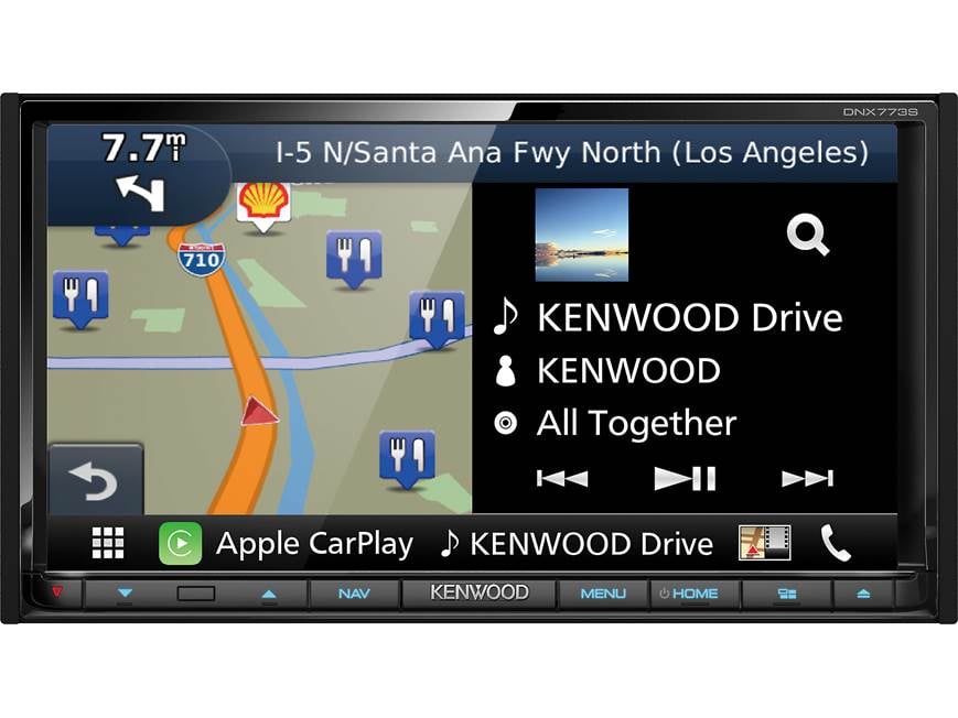 Kenwood DNX773S Navigation receiver at Crutchfield