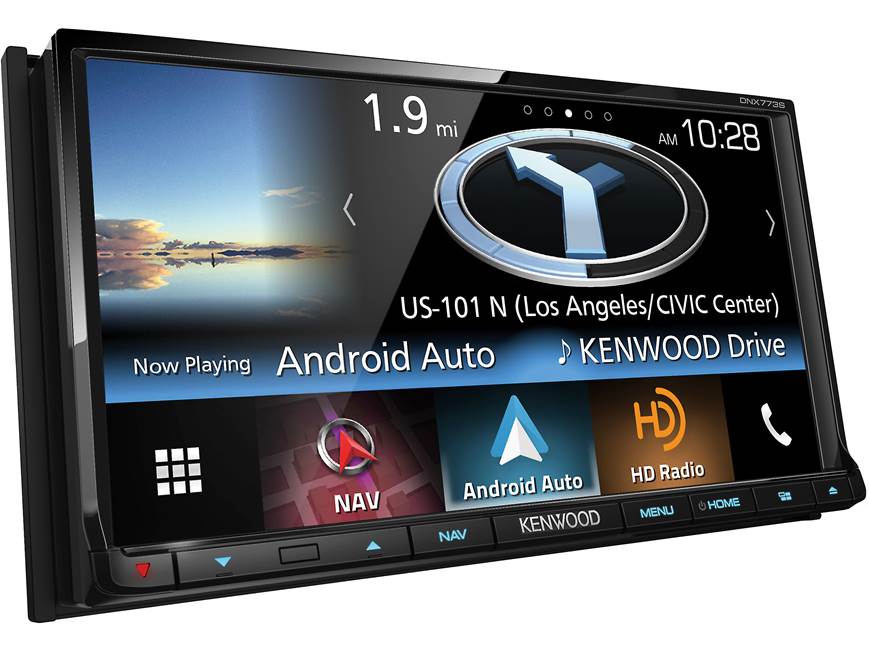 Kenwood DNX773S Navigation receiver at Crutchfield