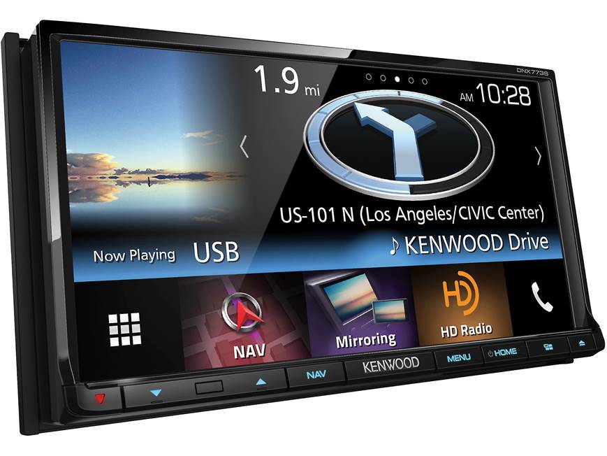 Kenwood DNX773S Navigation receiver at Crutchfield