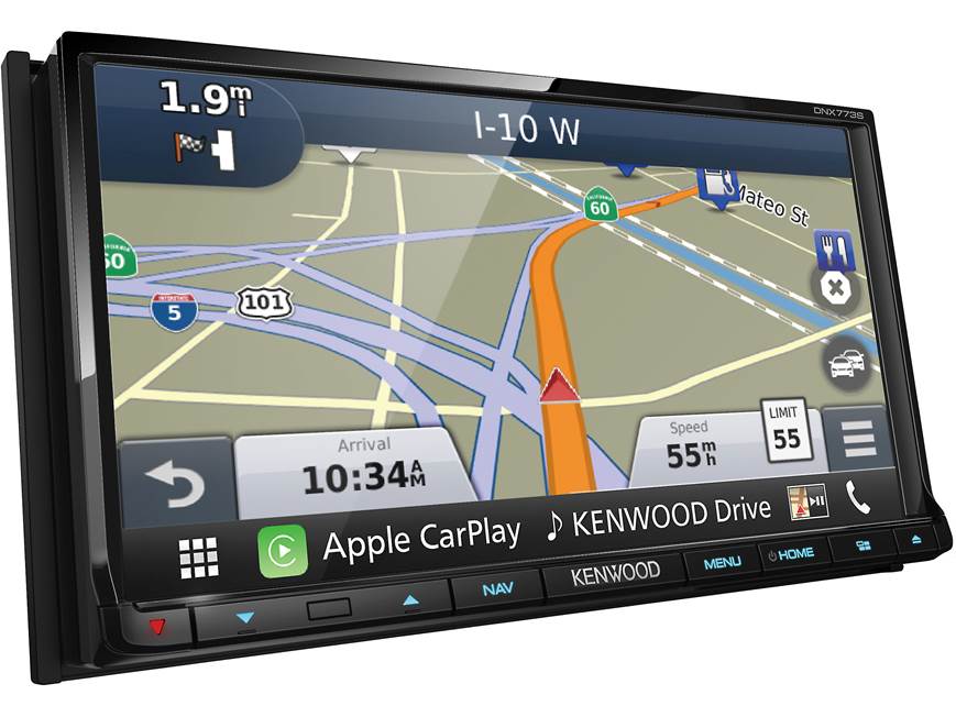Kenwood DNX773S Navigation receiver at Crutchfield