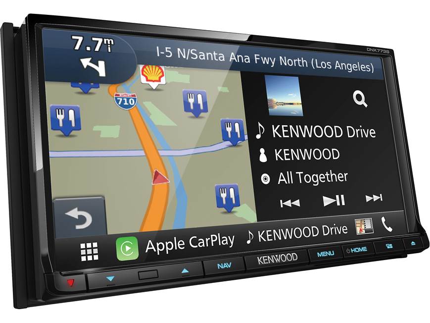 Kenwood DNX773S Navigation receiver at Crutchfield