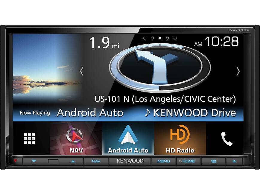 Kenwood DNX773S Navigation receiver at Crutchfield