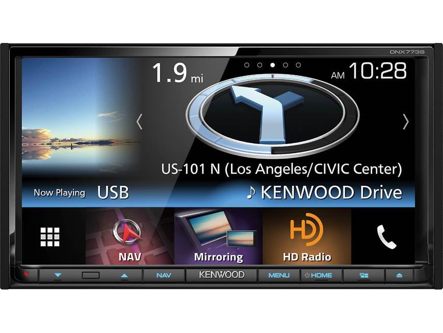 Kenwood DNX773S Navigation receiver at Crutchfield