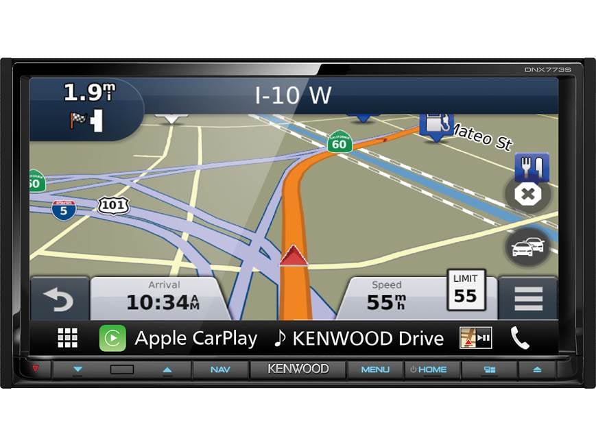Kenwood DNX773S Navigation receiver at Crutchfield