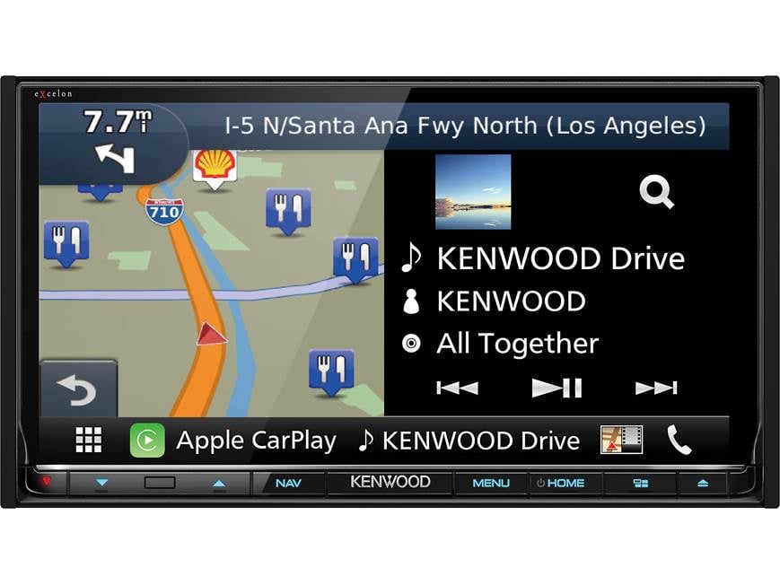 Kenwood Excelon DNX893S Navigation receiver at Crutchfield