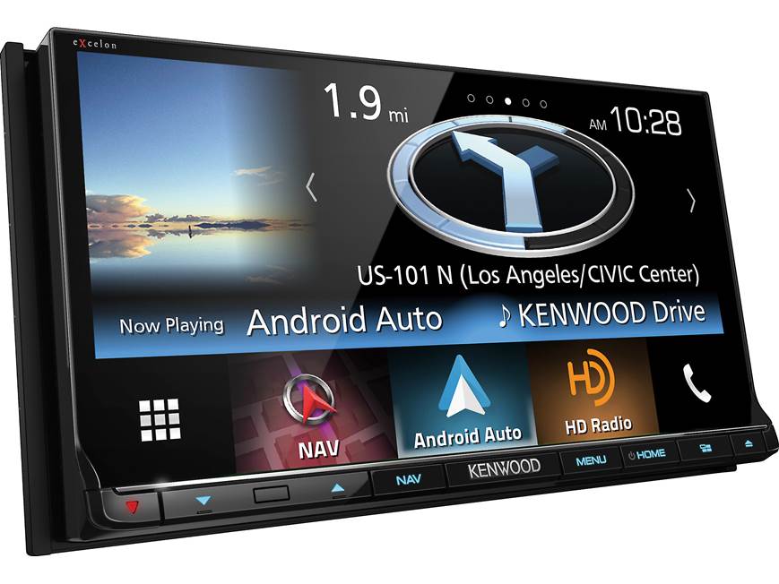 Kenwood Excelon DNX893S Navigation receiver at Crutchfield