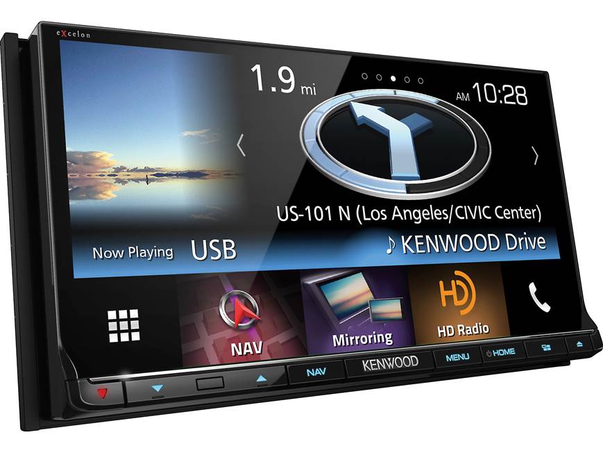 Kenwood Excelon DNX893S Navigation receiver at Crutchfield