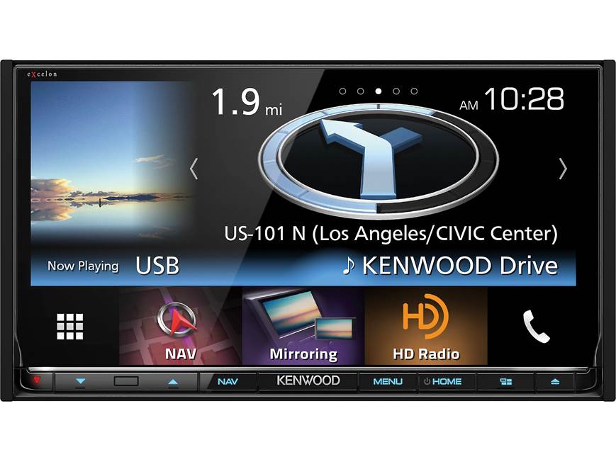 Kenwood Excelon DNX893S Navigation receiver at Crutchfield