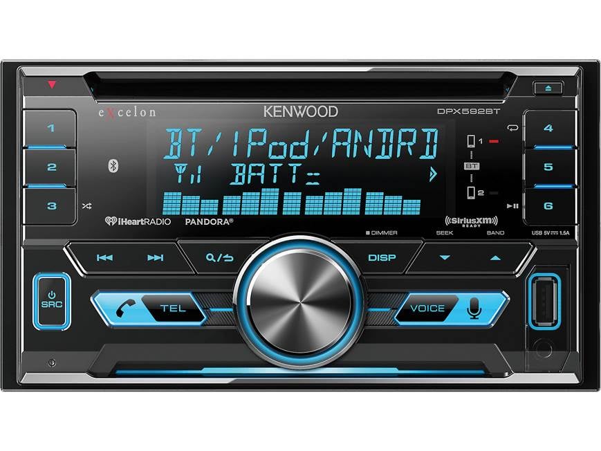 Kenwood Excelon DPX592BT CD receiver at Crutchfield