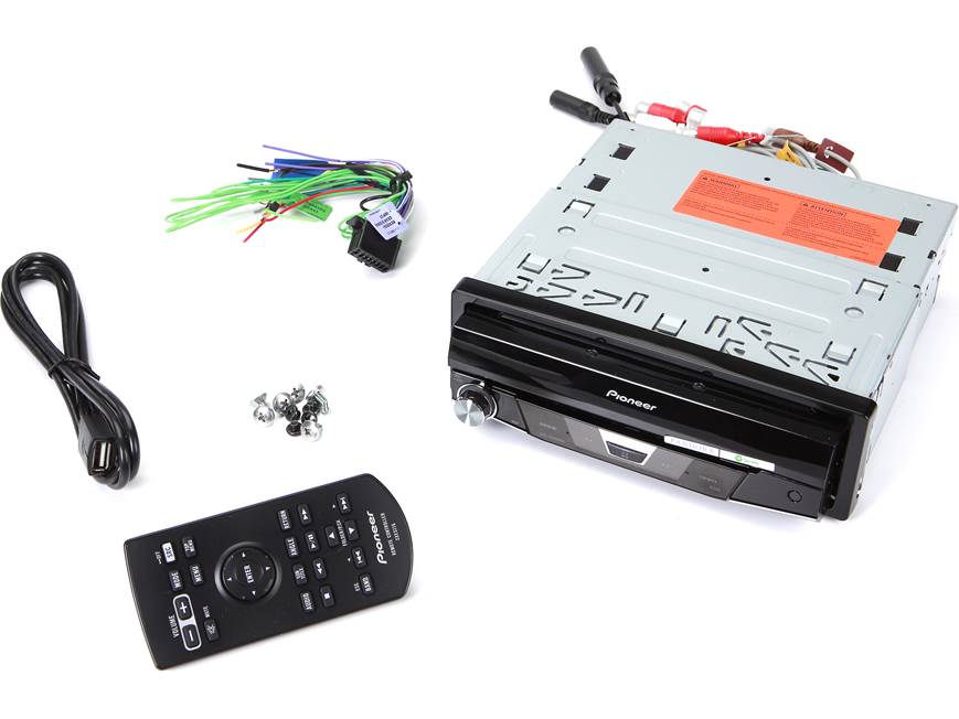 Pioneer AVH-X6800DVD DVD receiver at Crutchfield