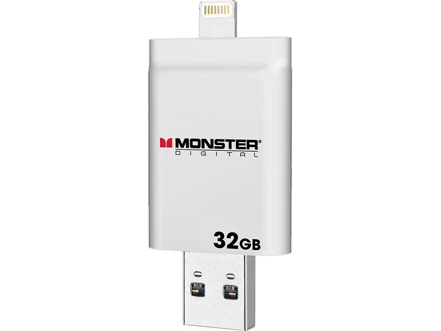 Monster Digital iX32 Portable USB flash drive with Lightning