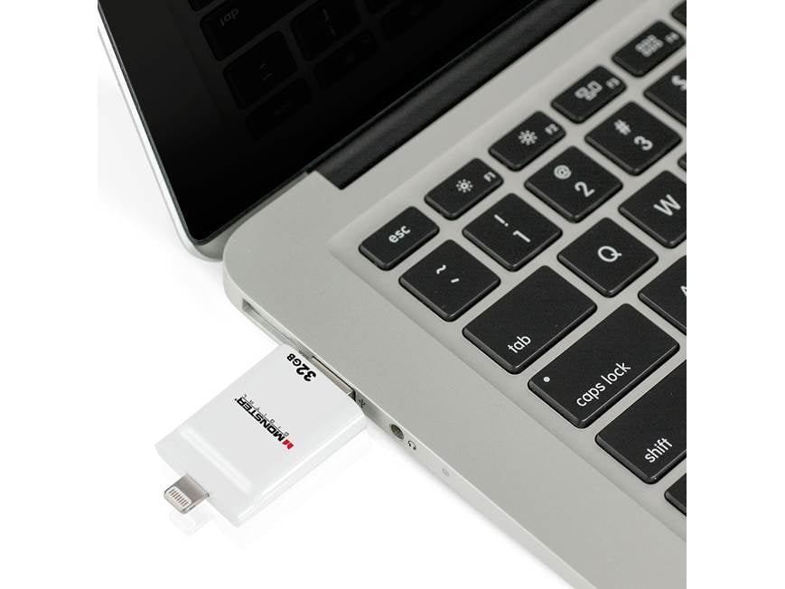 Monster Digital iX32 Portable USB flash drive with Lightning