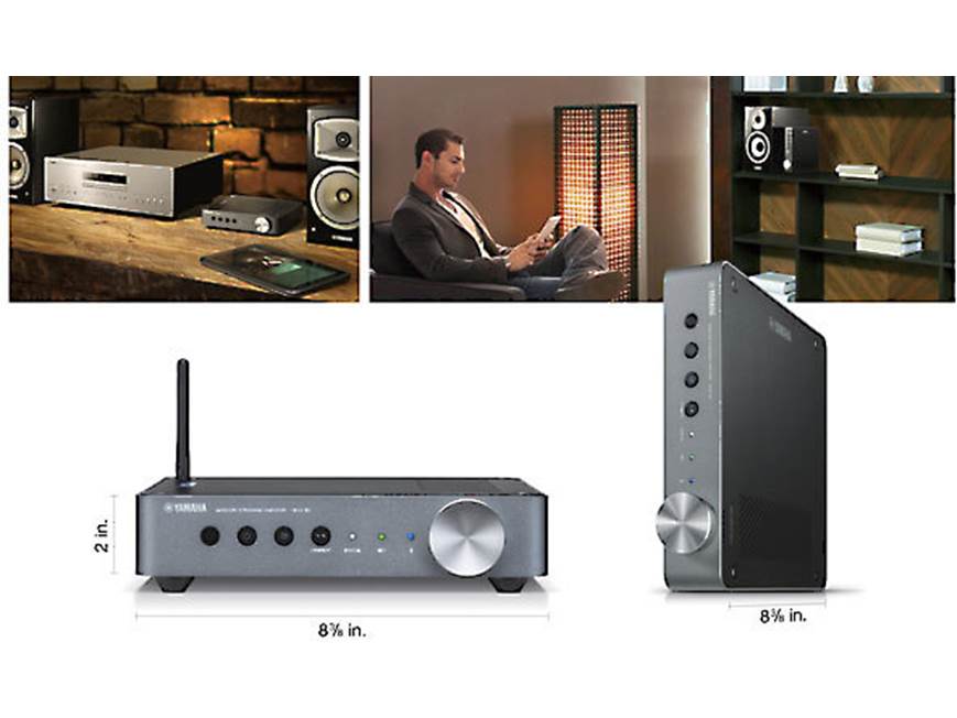 Yamaha WXA-50 MusicCast wireless streaming amplifier with Wi-Fi