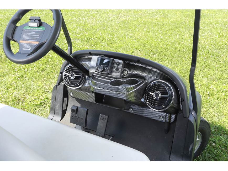 VIP Dash Kit for Gauge-style Radios (Carbon Fiber Weave) Install a