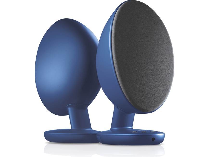 KEF EGG (Blue) Powered desktop speakers with Bluetooth® (Blue) at