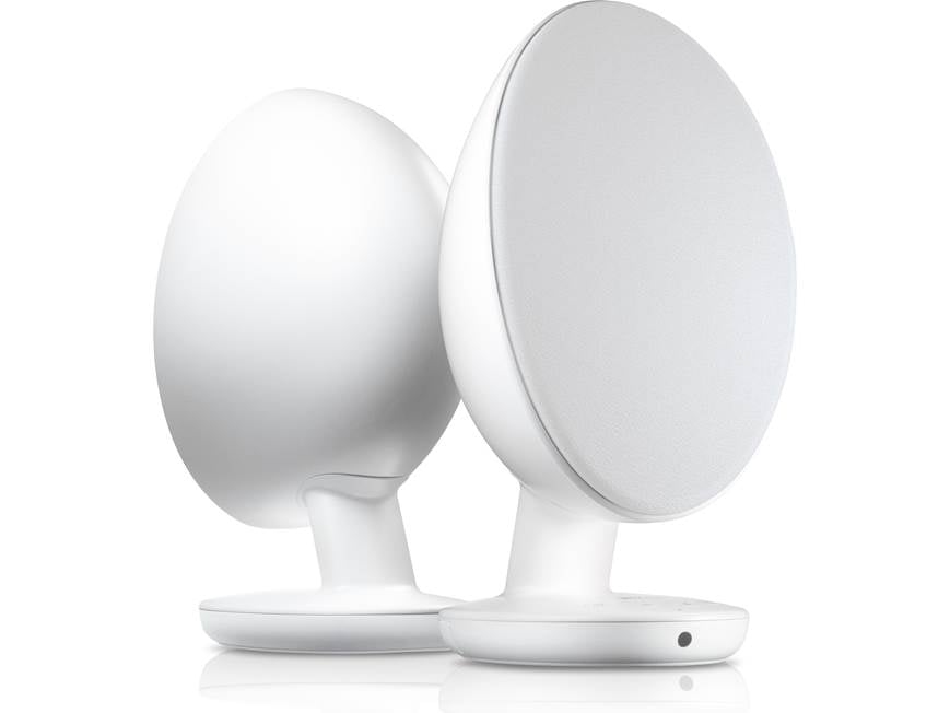 KEF EGG (White) Powered desktop speakers with Bluetooth® (White