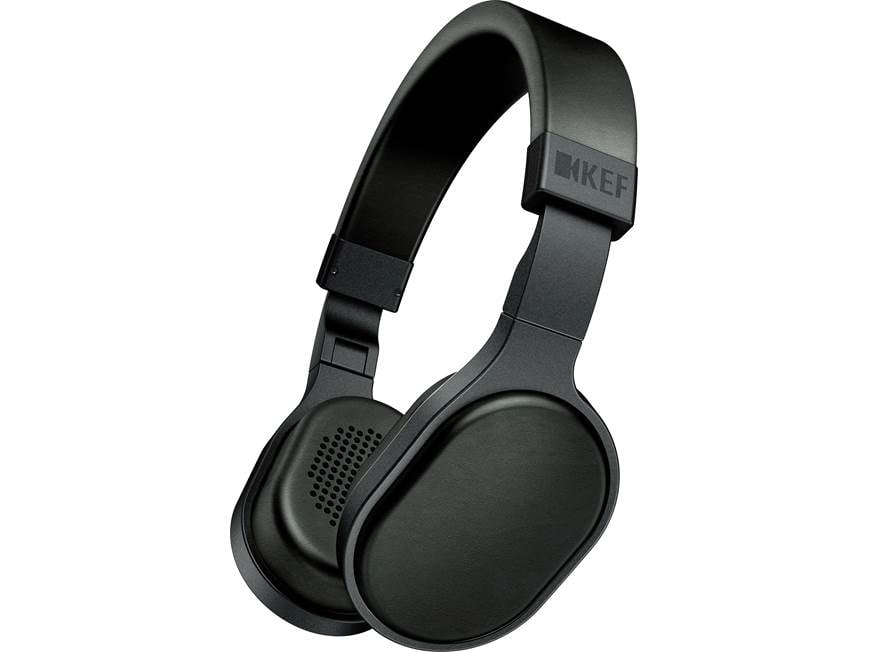 KEF M500 (Black) On-ear headphones with Apple® remote and