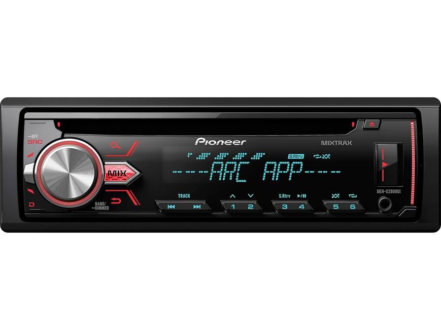 Pioneer DEH-X2900UI CD receiver at Crutchfield
