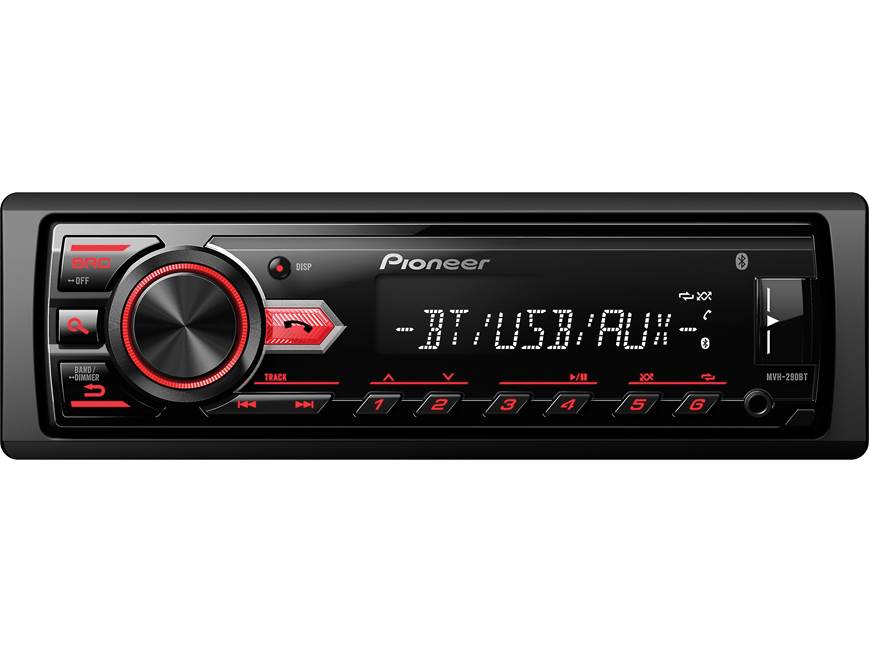 Pioneer MVH-290BT Digital media receiver (does not play CDs) at