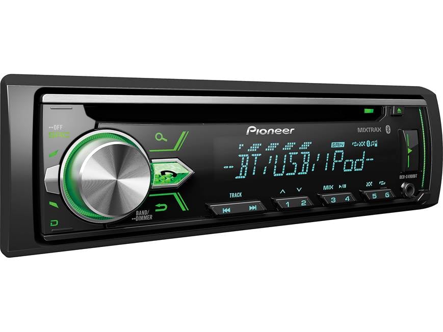 Pioneer DEH-X4900BT CD receiver at Crutchfield