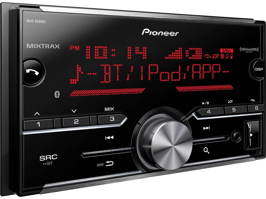 Pioneer MVH-X690BS Digital media receiver (does not play CDs) at