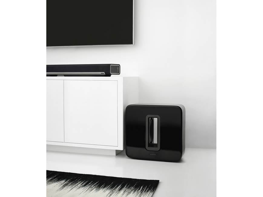 Sonos Sub (Black) Wireless subwoofer for compatible Sonos speakers