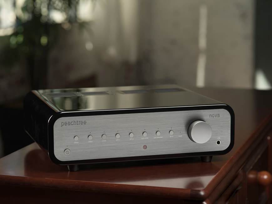 Peachtree nova300 (Piano Black) Stereo integrated amplifier with