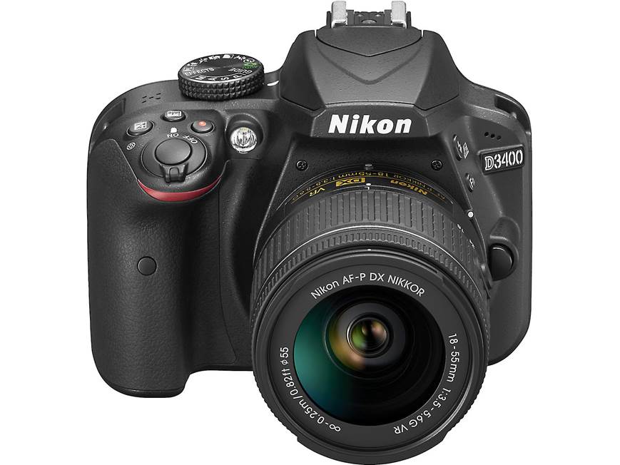 Nikon D3400 Kit (Black) 24.2-megapixel digital SLR camera with 18