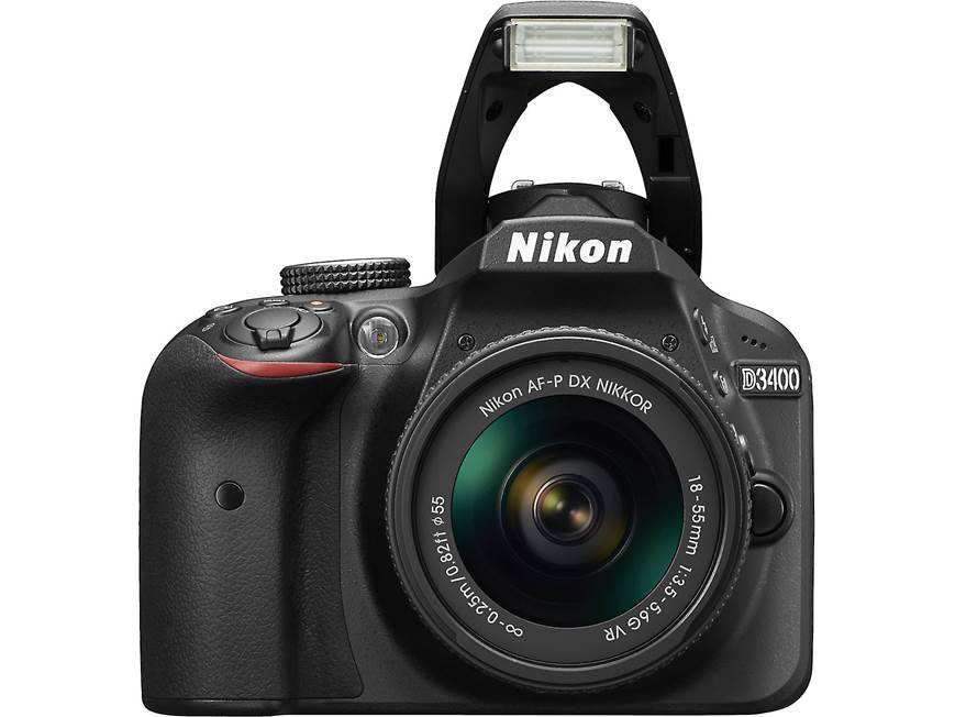 Nikon D3400 Kit (Black) 24.2-megapixel digital SLR camera with 18