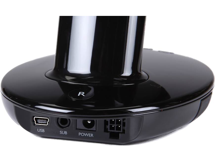 KEF EGG (Black) Powered desktop speakers with Bluetooth® (Black