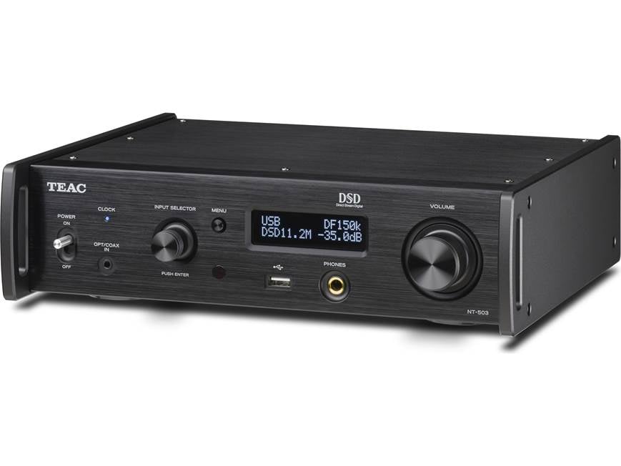 TEAC NT-503 (Black) Dual-monaural DAC/network player/preamp with