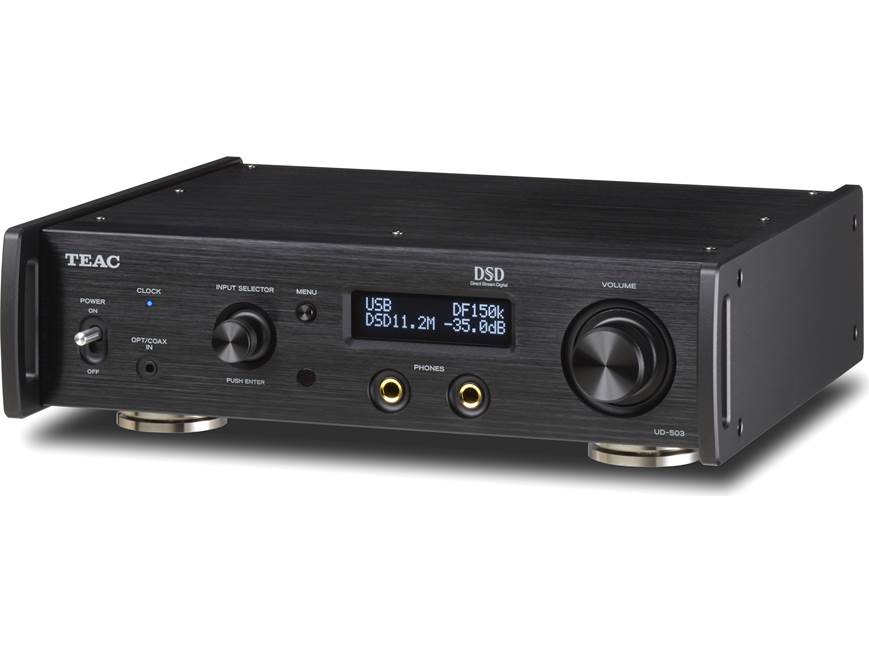 ティアック デュアルモノーラルUSB-DAC/ヘッドホンアンプ Reference UD-503 (シルバー) UD-503-S w17b8b5 TEAC UD-503 Dual-monaural DAC/headphone amplifier/preamp at