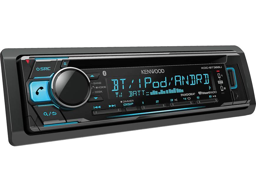 Kenwood KDC-BT368U CD receiver at Crutchfield