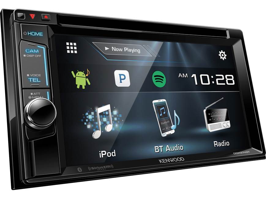 Kenwood DDX374BT DVD receiver at Crutchfield