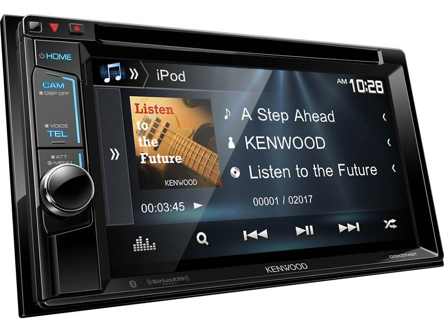 Kenwood DDX374BT DVD receiver at Crutchfield