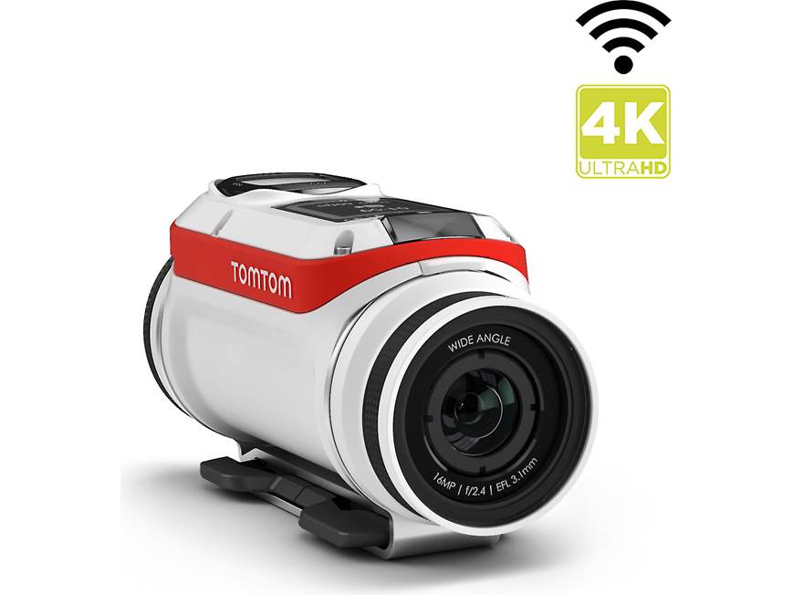 TomTom Bandit 4K Ultra HD action cam with Wi-Fi® at Crutchfield