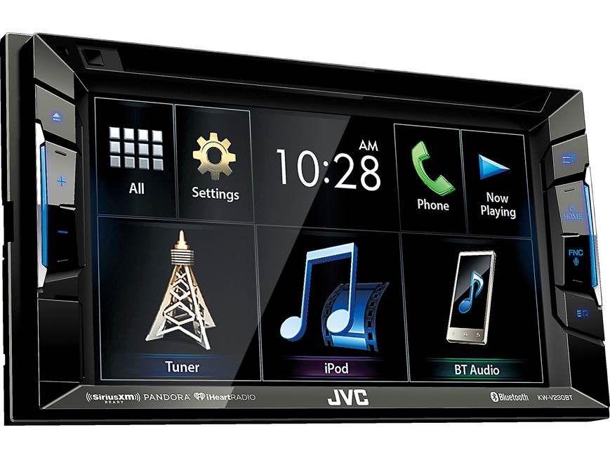 JVC KW-V230BT DVD receiver at Crutchfield