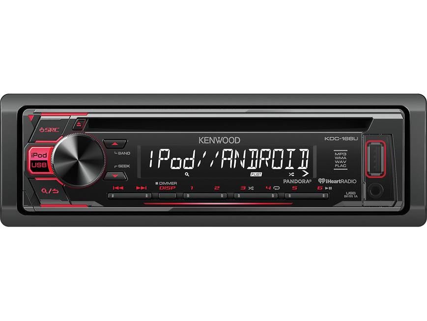 Kenwood KDC-168U CD receiver at Crutchfield