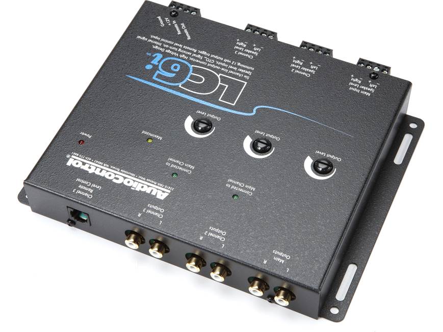 AudioControl LC6i Line Output Converter (Black) 6-channel LOC