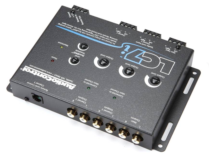 新品未使用 Audio Control LC7i オーディオコントロール AudioControl LC7i Line Output Converter (Black) 6-channel LOC with