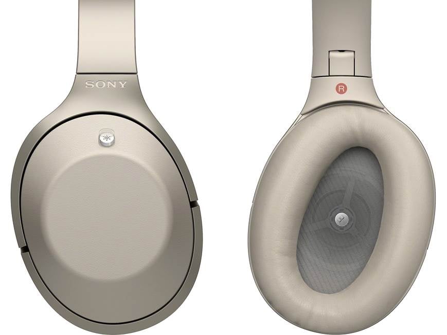 ヘッドホン SONY MDR-1000X(C) CREAM Sony MDR-1000X (Gray/Beige) Over-ear Bluetooth® wireless noise