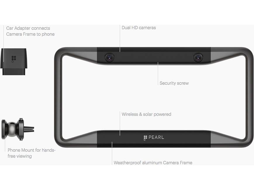 Pearl RearVision Wireless Rear-view Camera and Alert System Rear Pearl RearVision Wireless Rear-view Camera and Alert System Rear