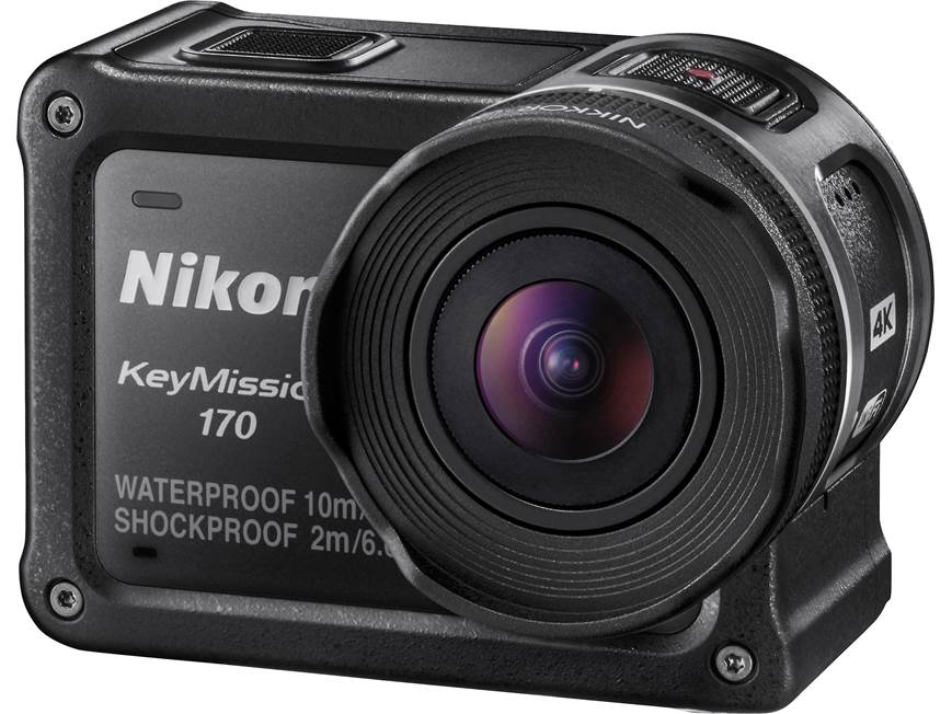 Nikon KeyMission 170 4K Ultra HD action cam with Wi-Fi® at Crutchfield