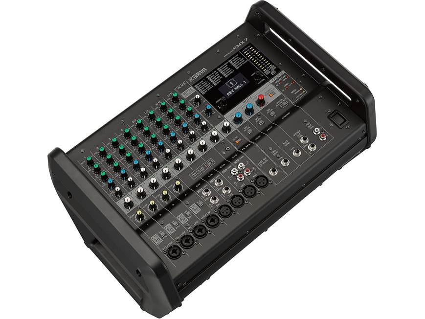 Yamaha EMX7 12-channel powered mixer with effects and 9-band EQ