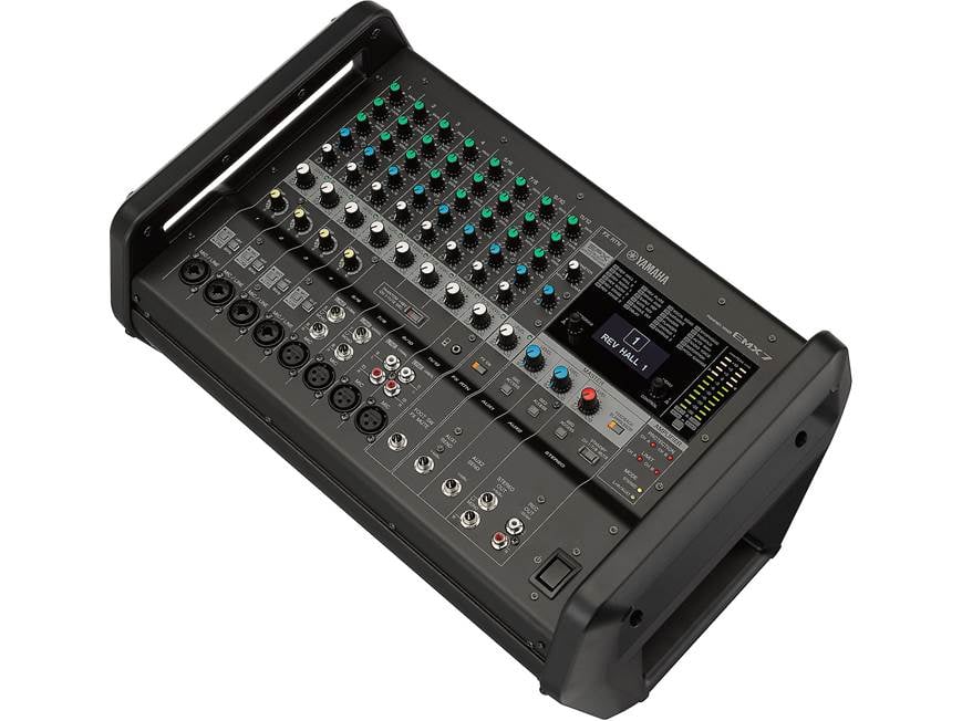 Yamaha EMX7 12-channel powered mixer with effects and 9-band EQ