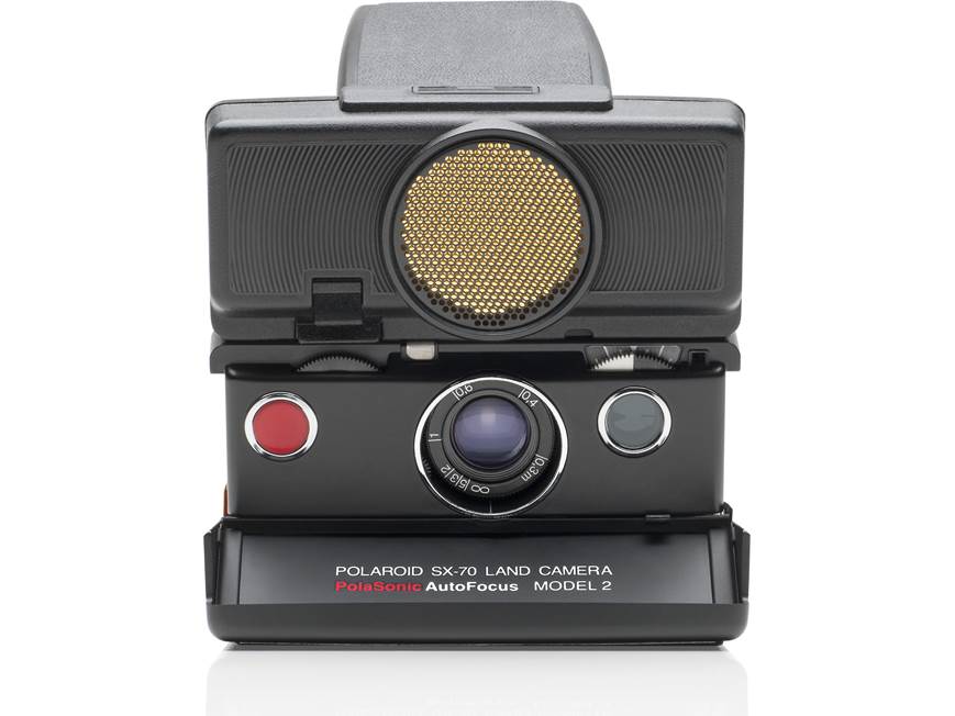 Impossible Refurbished Polaroid SX-70 Camera (Black) Instant