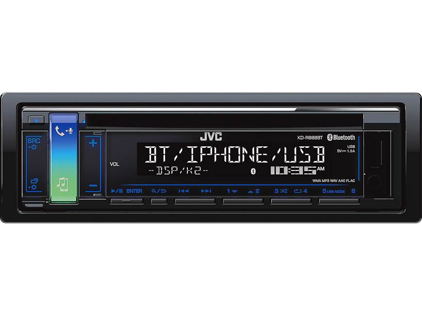 JVC KD-R888BT CD receiver at Crutchfield