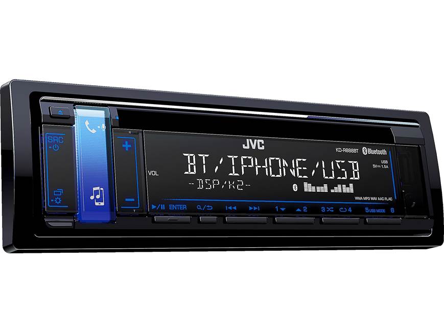 JVC KD-R888BT CD receiver at Crutchfield
